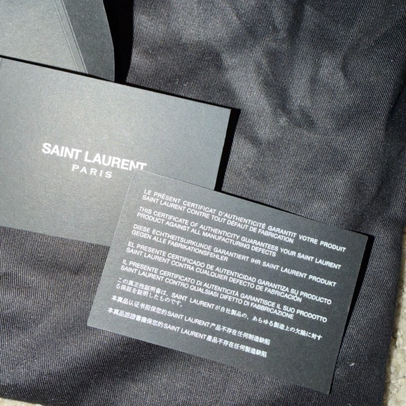 Saint Laurent pumps Black Authenticity Certificate - Picture 1 of 7